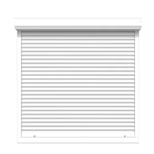 PVC Aluminum Roller Shutter Door for Garden Door, Manual/Electric Operation