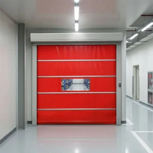 PVC Automatic Electric High-Speed Roll-Up Door for Warehouse