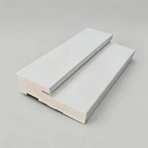 PVC Composite Door Jamb 4-9.16 Wood Grain Casing Door Frame Architrave for Interior Doors