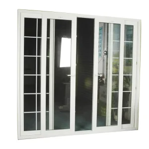 PVC Custom Sliding Tempered Glass Door