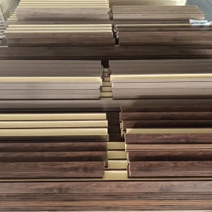 PVC Film-Wrapped WPC Door Architrave Casing, Wear-Resistant, Waterproof, Anti-Deformation