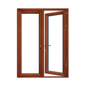 PVC Frame Pendulum Tempered Glass Bathroom Shower Door