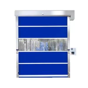 PVC High-Speed Automatic Electric Soft Curtain Rolling Shutter Door with Induction