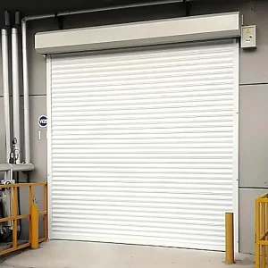 Aluminum Rolling Shutter Garage Door with Remote Control