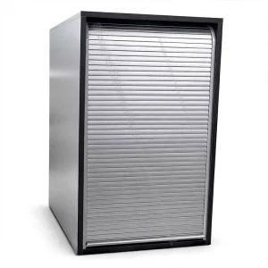 PVC Plastic Tambour Roll-Up Cabinet Door Kit with Track for RV Camper Kitchen, Retractable Custom