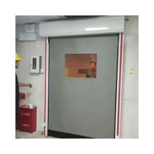 PVC Sealed Escape Zipper Door for Warehouses and Factories