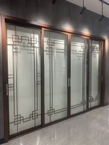 Panoramic Ultra-Narrow-Frame Aluminum Sliding Door for Balcony, Villa, and Living Room