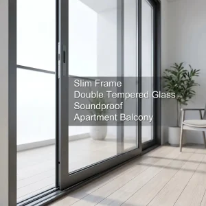 Parallel Sliding Mechanism Move Sash Frame Final Closing Stage Unique Hybrid Modern Thermal Break Aluminum Alloy Energy