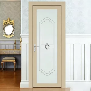Patio Aluminum Tempered Glass Hinged Casement Swing Door for House