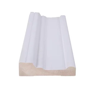 Paulownia Primed Contemporary MDF Door Casing Ready to Paint Interior Door Trim for Apartment Use