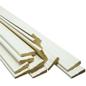 Pine Wood Mouldings Modern Interior Decoration Moulds White Primed Pine Wood Door Casing