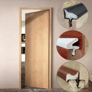 Plastic Door Frame Sealing Strip with Soundproof Feature for Door Plant