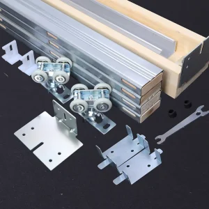 Pocket Door Hardware for Wooden Sliding Shower Room Doors