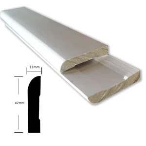 Popular Villa Self Built House Wood Window Door Sleeve Molding Line Cover with Transitional Design Durable Eco-Friendly