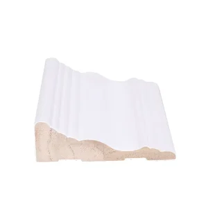 Primed Modern Paulownia Wood, MDF and Pine White Decorative Door Casing Mouldings