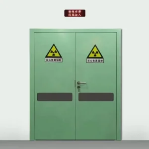 Protective Lead Shielding Door for Radiology Clinic X-Ray Areas with Frame Design