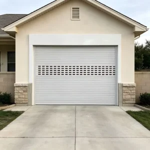 Quiet Electric Windproof Aluminum Rolling Shutter Garage Door for Warehouse, Storefront, Villa
