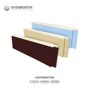 RAL 7016 Dark Gray and White Steel Sectional Garage Door Panel with Soundproof and Thermal Insulation