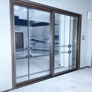 RC4 Waterproof Light Sliding Door Frosted Privacy Glass for Bathroom Balcony Anti Mildew Custom Size