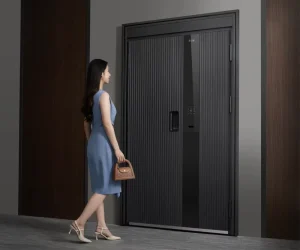 RHM P1 3D Face Recognition Fingerprint Smart Door Lock With Camera