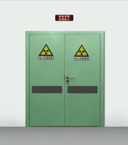 Radiation Proof Lead Lined X-Ray Room Hospital Protective Lead Door Sturdy and Durable Automatic Operating Room Door