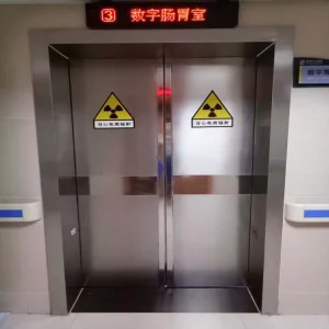 Radiation Protection Lead-Lined Automatic Hospital Door with Foot Pedal