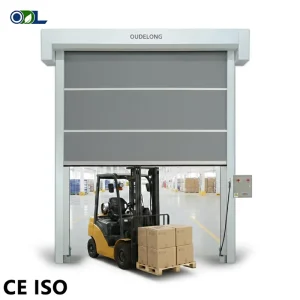 Rapid Roll-Up Cleanroom Door with Airtight Seal and Anti-Dust Design for GMP Compliance