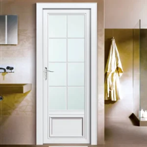 Reliable Quality Customize Aluminium Frosted Glass Door Bathroom Door Pvc Door Copletely Waterproof