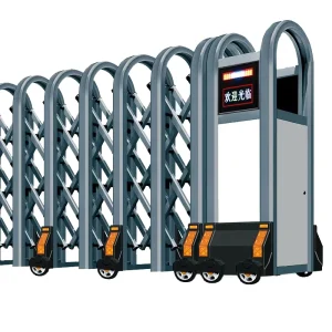 Retractable Electric Foldable Automatic Gate with Motor