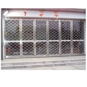 Rolling Grill Door Mesh Roll up Gate