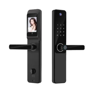 S802Pro HD Camera Biometric Fingerprint IC Card Key Smart Door Lock with WiFi Connectivity