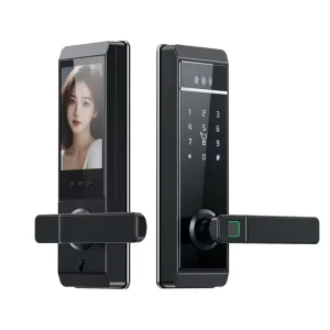S810MAX Aluminum Alloy Smart Door Lock Wood Door Fingerprint Password Card USB Key Cloud Storage