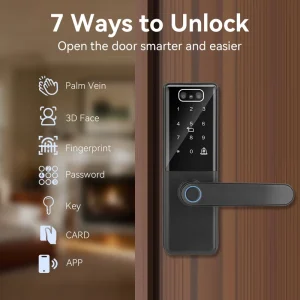 S850MAX 3D Face Smart Lock WiFi Connected Biometric Fingerprint App-Controlled Door Lock