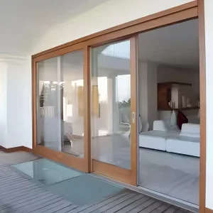 Safety Clear Tempered Sliding Glass Door Panel, Scratch-Resistant, for Household Use