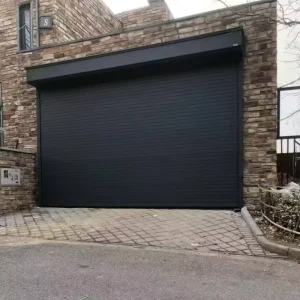 Security Aluminum Alloy Warehouse Roller Shutter Door, Anti-Theft, Electric Opening