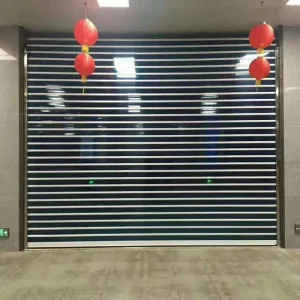 Manual Automatic Polycarbonate High-Speed Roller Shutter Garage Door Waterproof
