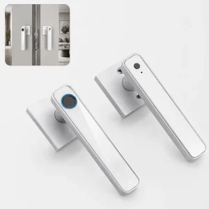 Semiconductor Fingerprint Door Lock with 0.5-Second Recognition Keypad Smart Handle