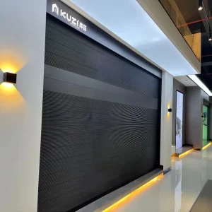Side-Hinged Automatic Tilting Waterproof Prefab Garage Door Factory Direct