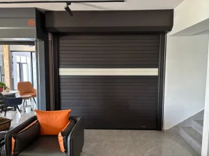 Silent Aluminum Insulated Roller Shutter Door for Commercial Malls