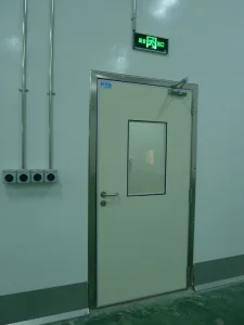 Single Leaf Multi-Functional Insulated Partition Door Automatic Door Bottom Drop Seal for Air Leakage Reduction