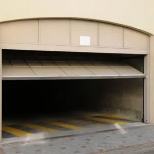 Single-Panel Tilt-Up PU Foam Insulated Aluminum Alloy Automatic Garage Door for House