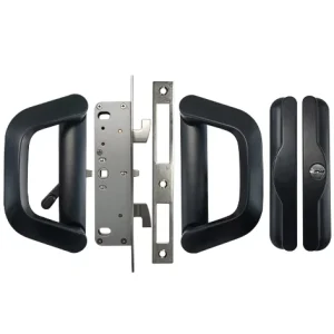 Sliding Door Lock Handle Aluminum Accessories Hardware Steel Alloy