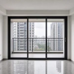 Sliding Glass Door with Tempered Glass and Waterproof Frame for Villa Development and Residential Projects