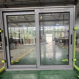 Sliding Glass for Patio Doors System Aluminum Windproof Soundproof Shop Balcony Wardrobe Sliding Doors