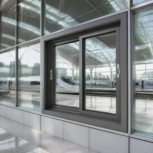 Sliding Window Supplier Custom Size Double Glazing Thermal Insulation Window for Building Projects