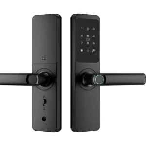 Smart Door Lock with 3D Video Intercom, Face Recognition, Fingerprint, Password, and Remote Unlock