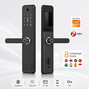Smart Door Lock with Wi-Fi, Fingerprint, Keyless Entry, IC Card, and Cloud Storage