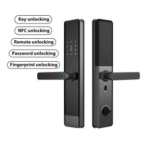 Smart Fingerprint Biometric Door Lock for 35-100 mm Door Thickness