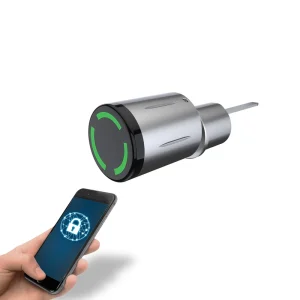Smart Fingerprint Door Lock Cylinder Electronic Lock Core with App Remote Control and Key Unlock