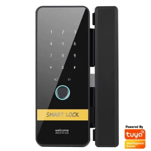 Smart Glass Door with Easy Installation, BLE Connectivity, Memory Card Storage, and Custom Auto Lock
